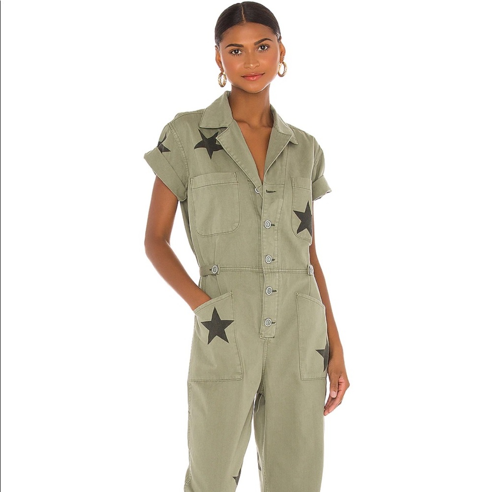 PISTOLA Grover jumpsuit in Royal Honor